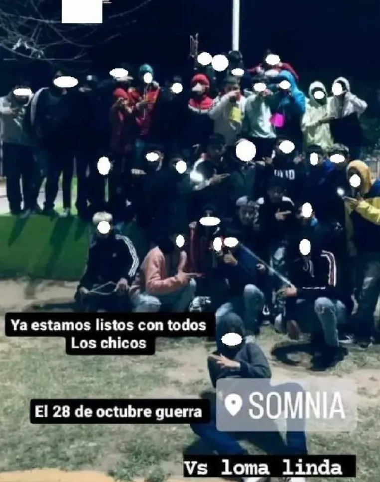 BANDAS DE MENORES Y UNA CITA A “LA GUERRA”: TRES DEMORADOS