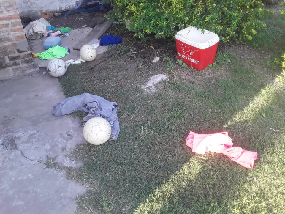 DEPLORABLE ATAQUE DE DELINCUENTES A INSTALACIONES DE UNA ESCUELA DE FÚTBOL INFANTIL EN CORRIENTES