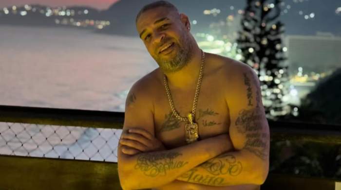 ADRIANO RECONOCIÓ QUE ES ALCOHÓLICO Y CONTÓ POR QUÉ VIVE EN UNA FAVELA
