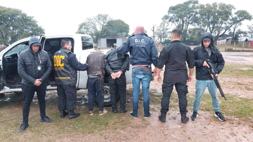 DETIENEN EN CORRIENTES A INTEGRANTES DE UNA BANDA DE “PIRATAS DEL ASFALTO”