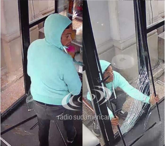 VIDEO: ASÍ ENTRARON A ROBAR A UNA CAFETERÍA EN PLENO CENTRO