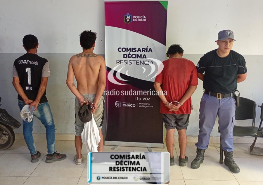 DETUVIERON A TRES HOMBRES POR ABUSAR Y GOLPEAR A UNA JOVEN